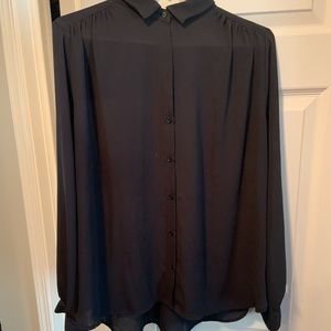 Black H&M blouse, size 14